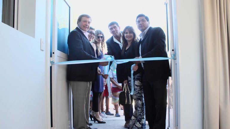 Alberto Weretilneck inauguró las oficinas del Ipross en Sierra Colorada.