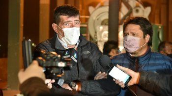 cipolletti y neuquen, unidas para iluminar y limpiar el puente