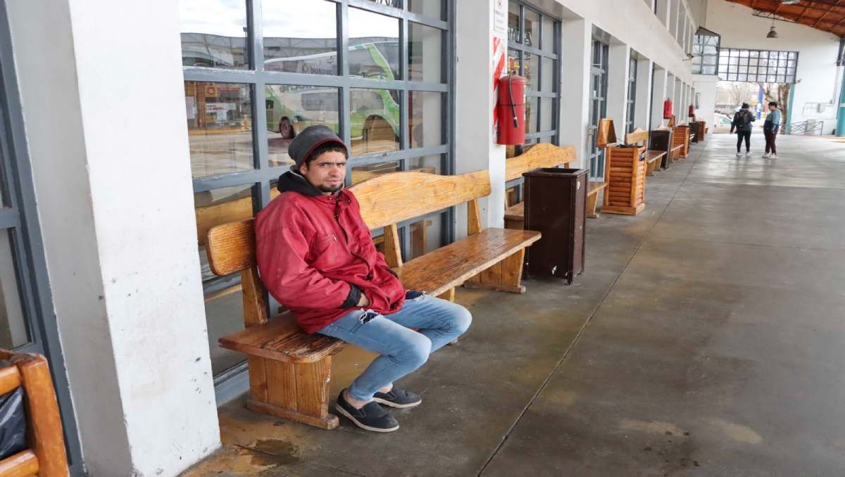 El muchacho estuvo desde el sábado hasta el miércoles viviendo en la Terminal.
