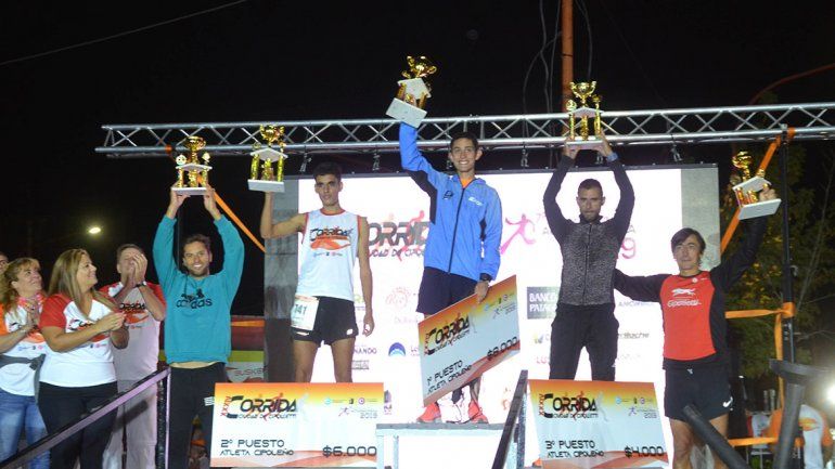 Los cipoleños en el top ten de La Corrida elite de 10K