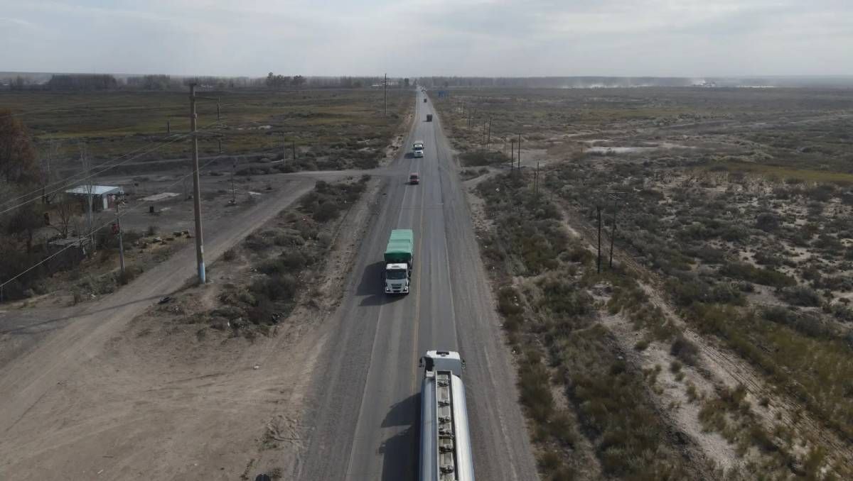 La Ruta 69 es clave para la logística de Vaca Muerta.