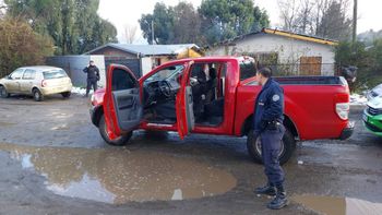 La Policía logró apresar a uno de los cuatro ladrones.