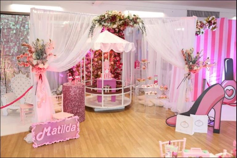 Las fotos del mágico cumple de 5 de Matilda, la hija de Luciana Salazar