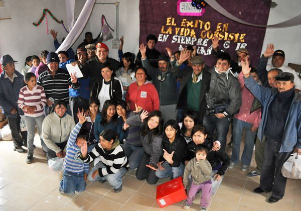 El Comandante y la ayuda solidaria