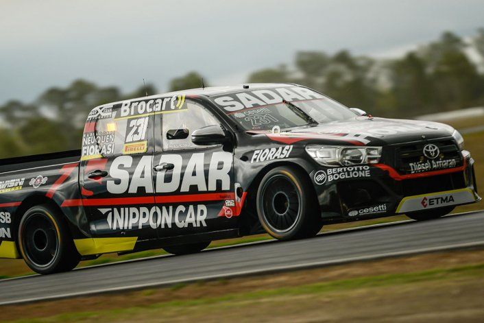 José Manuel Urcera, top 3 en la series del TC Pick Up