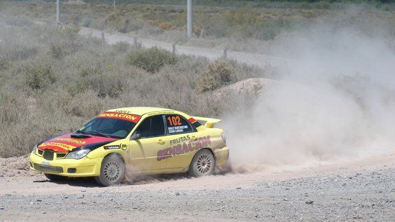 El Rauly Martínez se quedó con la general del Rally Ciudad de Cipolletti. Cancio abandonó porque se le rompió el motor.