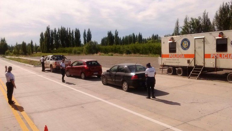 La Policía cipoleña instaló un puesto de control permanente en el tercer puente