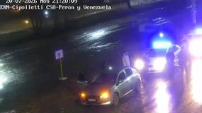 El Peugeot 208 fue localizado pocos minutos después en Cipolletti. Foto: Gentileza.