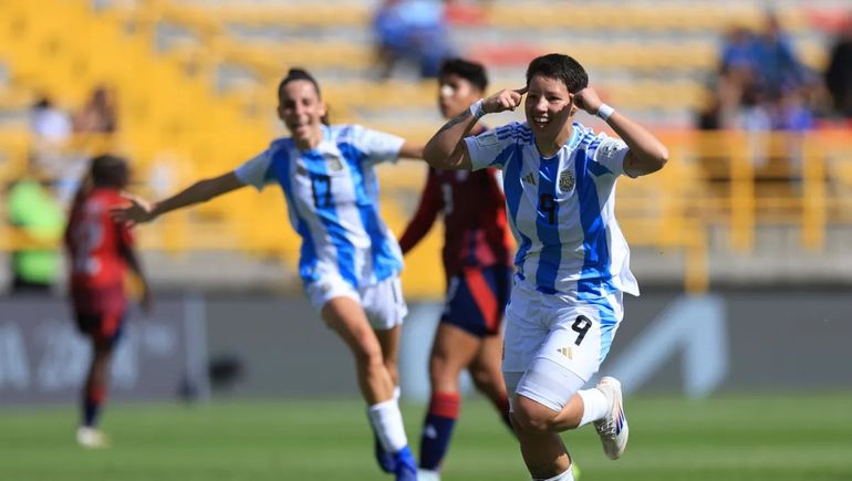 Un golazo que hizo historia: con una joya, la Selección Argentina Femenina Sub-20 pasó a los octavos del Mundial