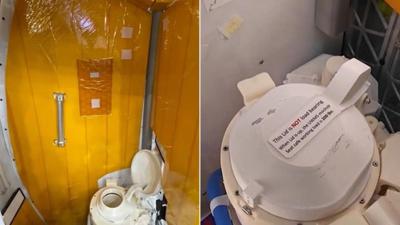 El Sistema Universal de Gestión de Residuos que presentó el problema en Artemis II tuvo un costo de 23 millones de dólares.