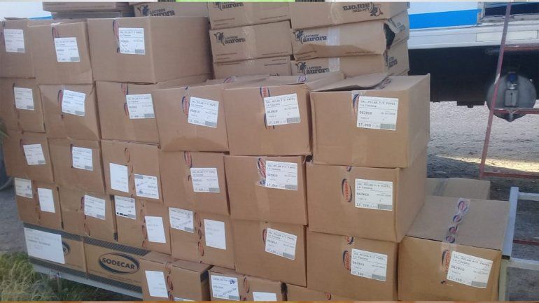 Lo detuvieron cuando intentaba contrabandear queso cremoso y fiambres