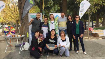 sol patagonia difundio sus proyectos saludables en la ciudad