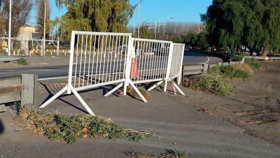 Implementaron un desvío para acceder al carril exclusivo 