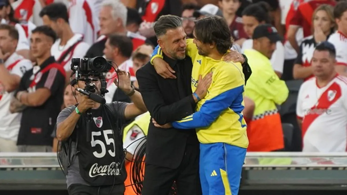 Demichelis y Martínez volverán a verse las caras en el Superclásico entre River y Boca.