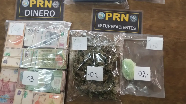 La droga fue secuestrada en Allen y&nbsp; Villa Regina.&nbsp;