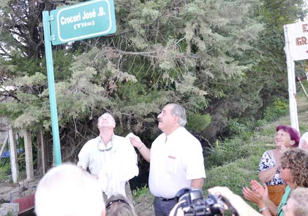 Reconocieron a Tito, un poblador