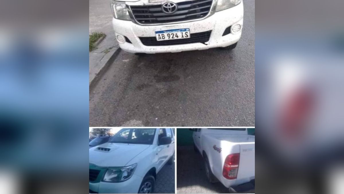 Le robaron la camioneta a una familia en la Fiesta de la Manzana