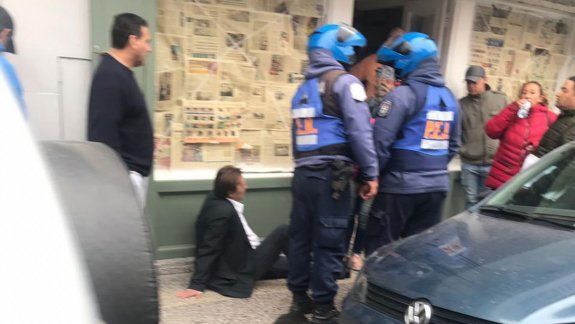 Video: agredieron al Intendente de Paraná en plena calle