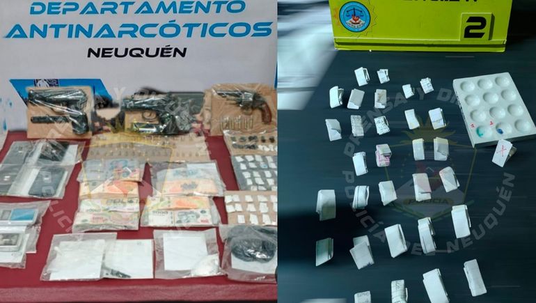 Allanaron dos kiosco narcos denunciados por la app Neuquén Te Cuida