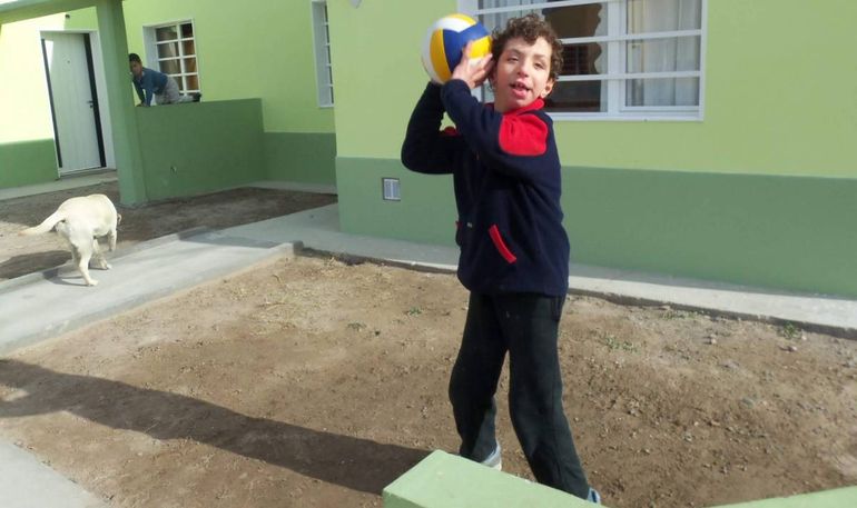 A Yamir siempre le gustó el deporte desde chico.