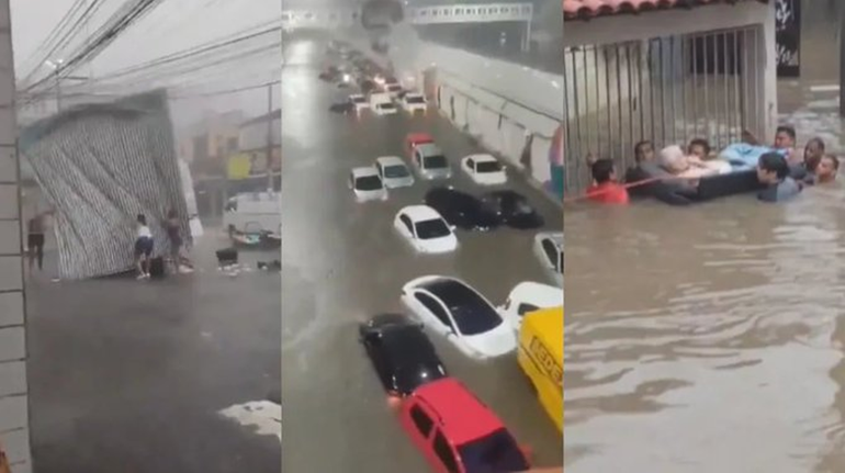 Impactantes videos del devastador temporal en Río de Janeiro que dejó 11 muertos