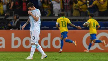 brasil vencio a la argentina y la elimino en semis 