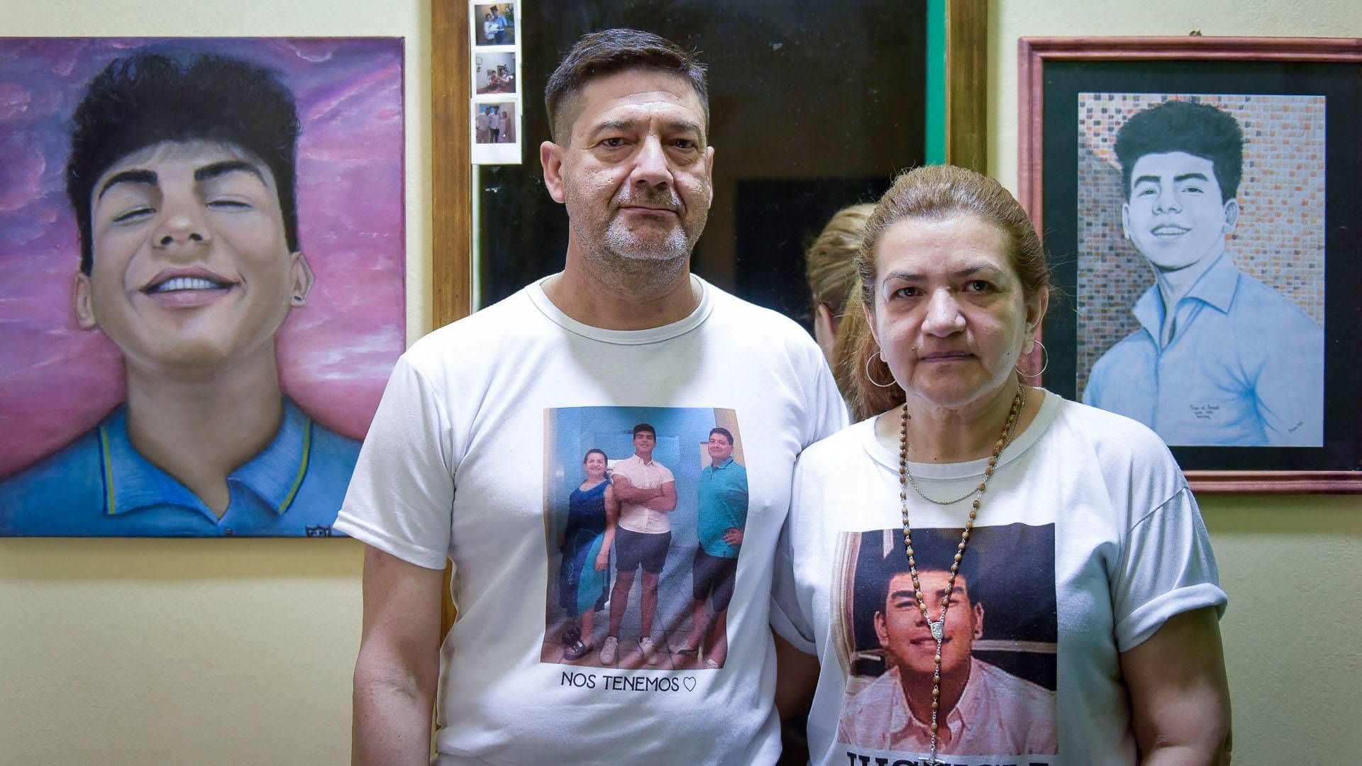 Los papás de Fernando Báez Sosa. Foto: Google.