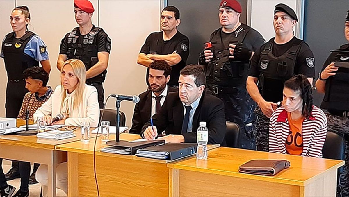 Lucio Dupuy: la madre y su pareja