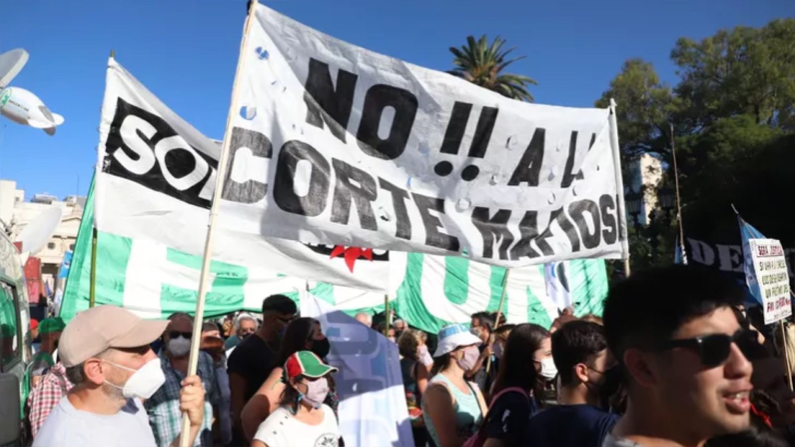 En una multitudinaria marcha