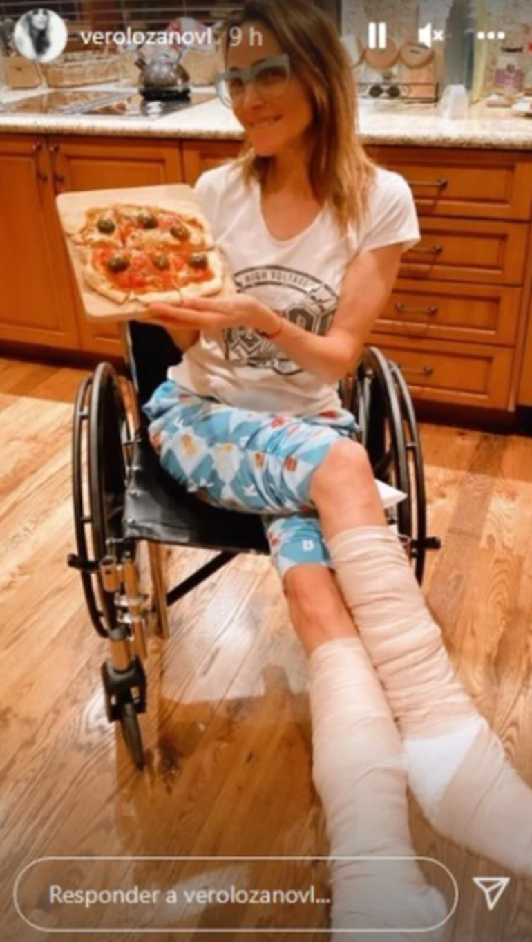 La conductora compartió el proceso de recuperación a través de sus redes sociales.