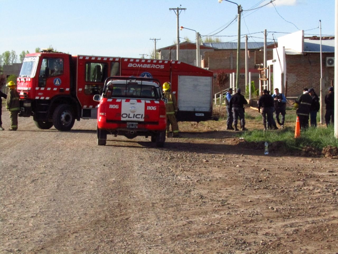 El Chañar: un bebé y su papá murieron en un incendio