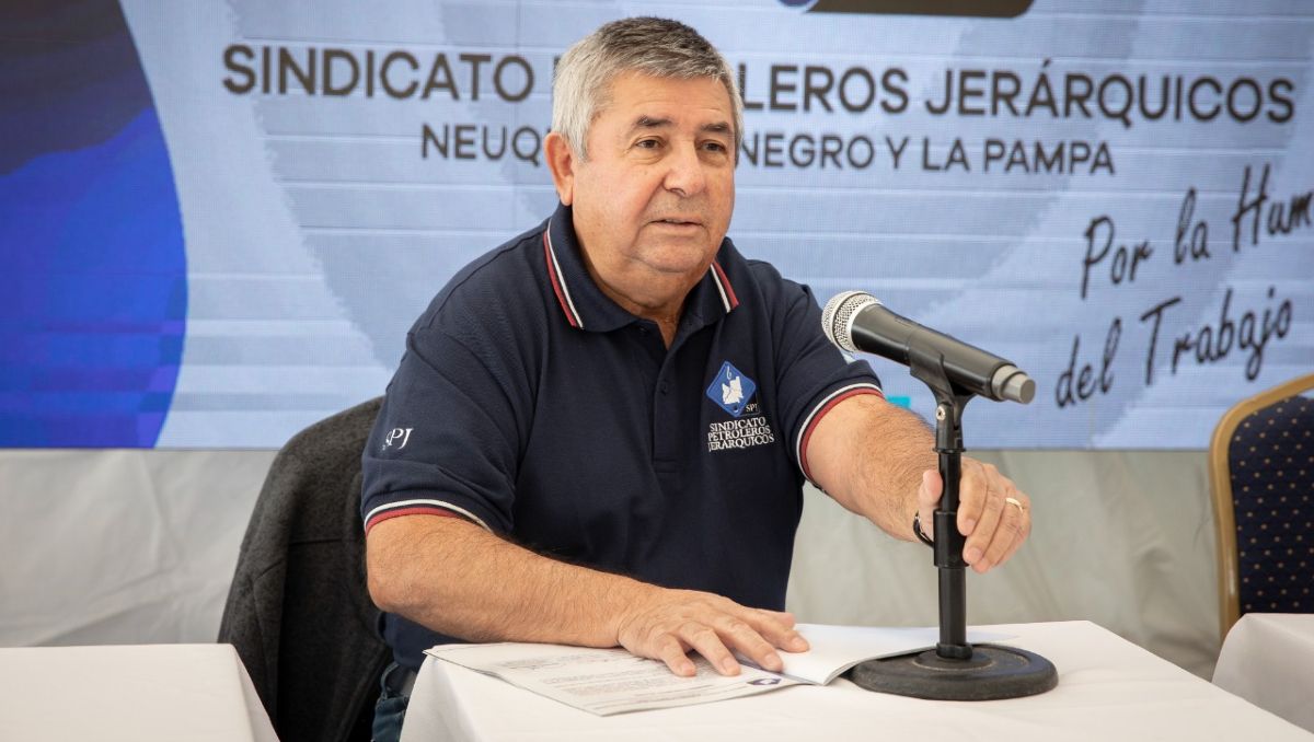 Manuel Arévalo, secretario General y miembro fundador del Sindicato de Petroleros Jerárquicos, ponderó el rol de la institución para defender los derechos de los trabajadores.