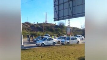 taxistas cipolenos se suman al corte en los puentes carreteros