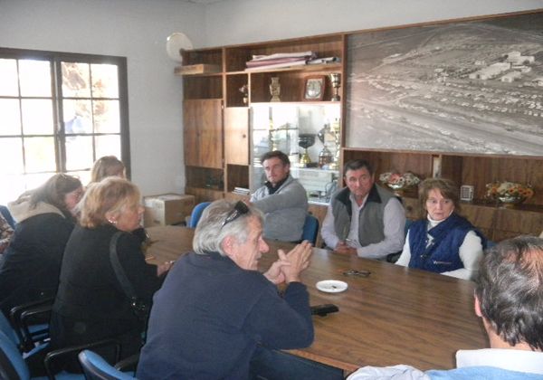 Nutrida agenda de Saiz en Río Colorado