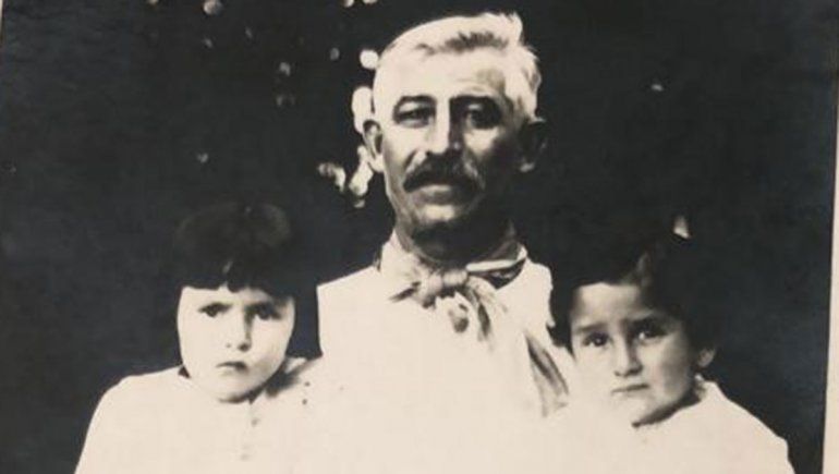 Scianca e hijos mayores.