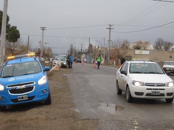 Último operativo vial del municipio de Allen junto a las patrullas azules