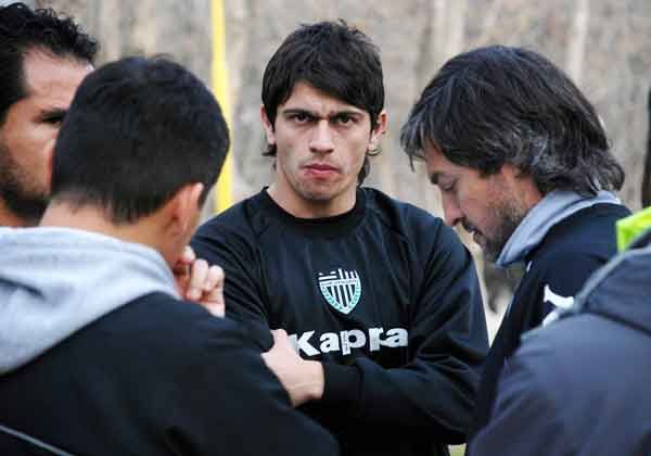 Vázquez llegó y entrenó
