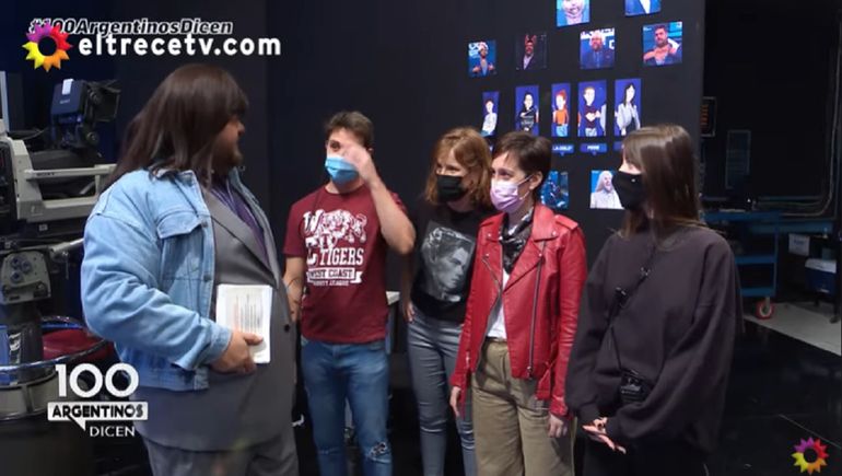 Barassi tuvo que sacar a la fuerza a una familia del programa