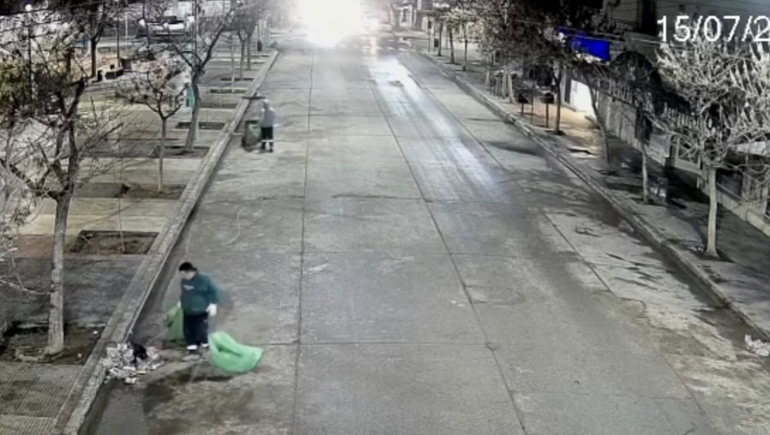 La ciudad amaneció en orden tras los festejos por el triunfo de la Selección Argentina.