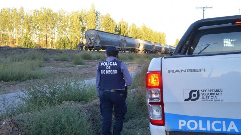 El accidente se produjo con un tren de cargas en Puente 83.