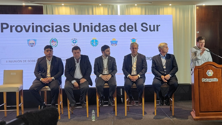 Los gobernadores patagónicos se reunieron este jueves en Puerto Madryn