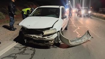 El vehículo conducido por un jefe policial. El vehículo conducido por un jefe policial.