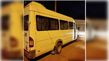 La Sprinter fue robada en Cipolletti y horas después la recuperaron en el barrio Santo Domingo.