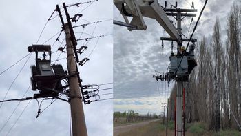 quisieron robar un transformador y dejaron sin luz a oro
