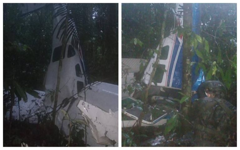 Rescataron a 4 niños que se accidentaron en una avioneta y estuvieron 16 días en la selva