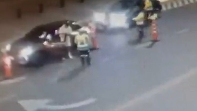 Video: Cardona dio positivo en un control de alcoholemia en Puerto Madero