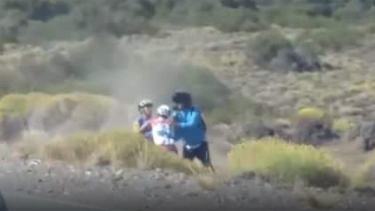 Así fue la feroz y triste pelea entre dos ciclistas neuquinos