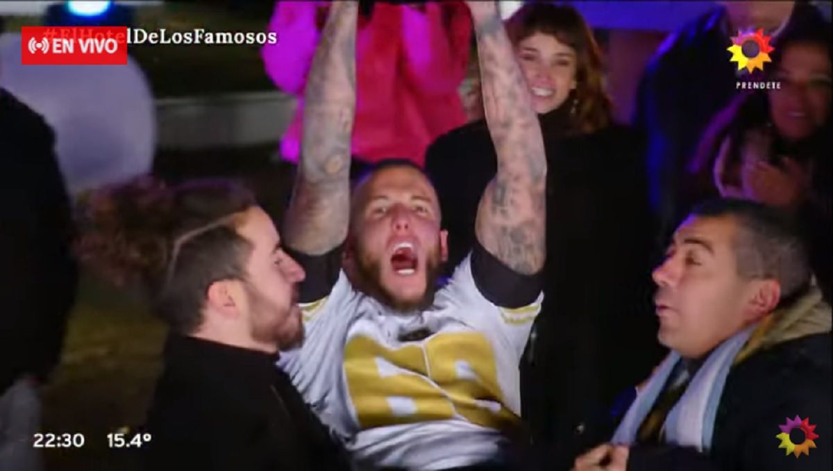 Alex Caniggia es el gran ganador de El Hotel de los Famosos