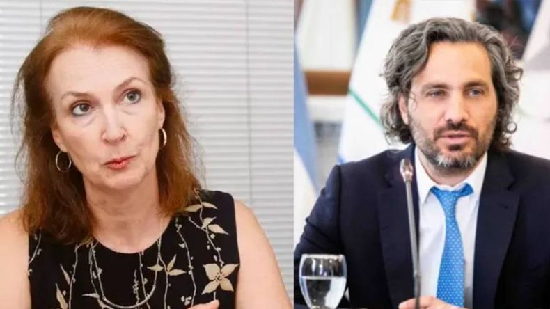 Diana Mondino y Santiago Cafiero comenzaron el cambio de mando en Cancillería