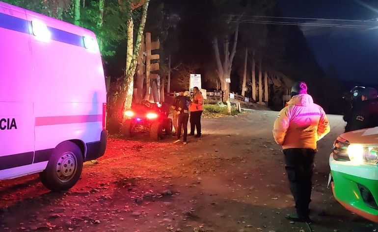 El operativo de rescate se concretó luego de tres horas. Foto: Gentileza.